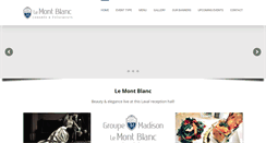 Desktop Screenshot of lemontblancbanquets.ca